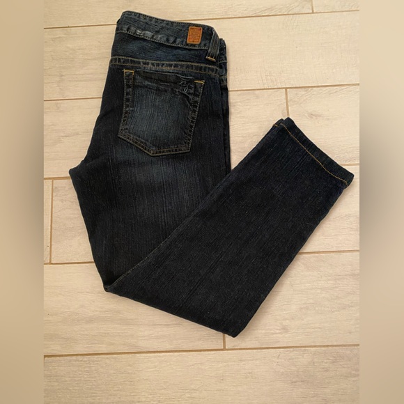 Gently Worn Size 31 Guess Daredevil Skinny Leg Jeans Ankle Grazer - Picture 10 of 14